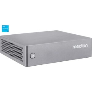 Medion S06e (MD35350), Mini-PC (schwarz/silber, ohne Betriebssystem)