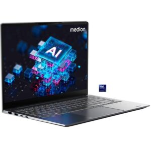 Medion SPRCHRGD 14 S2 (MD62723), Notebook (grau, Intel® Core™ Ultra 9 288V, Intel® Arc™ Graphics 140V, 32 GB LPDDR5X, 2 TB (2 TB SSD), Windows 11 Home)