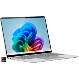 Microsoft Surface Laptop 7, Notebook (platin, Qualcomm Snapdragon X Elite X1E-80-100, Qualcomm Adreno GPU, 16 GB LPDDR5X, 512 GB (512 GB SSD), Windows 11 Home, 512GB, Snapdragon X Elite)