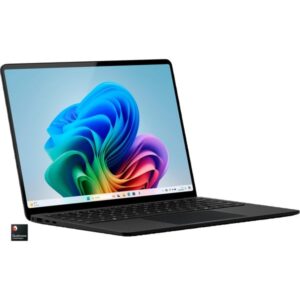 Microsoft Surface Laptop 7, Notebook (schwarz, Qualcomm Snapdragon X Elite X1E-80-100, Qualcomm Adreno GPU, 16 GB LPDDR5X, 1 TB (1 TB SSD), Windows 11 Home, 256GB, Snapdragon X Elite)