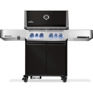 Napoleon Gasgrill Prestige 500 (schwarz, mit SIZZLE ZONE und Heckbrenner, Modell 2025)