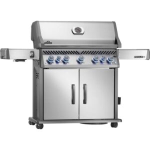 Napoleon Gasgrill Rogue PRO-S 625 Edelstahl (edelstahl, mit SIZZLE-ZONE und Heckbrenner, Modell 2025)