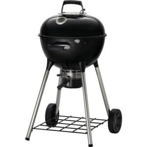 Napoleon Holzkohle Kugelgrill NK18K-LEG-3, Holzkohlegrill (schwarz, Ø 47cm)