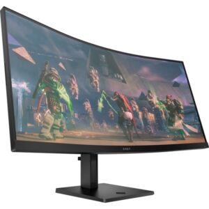 OMEN 34c, Gaming-Monitor (86.4 cm (34 Zoll), schwarz, DisplayPort, HDMI, HDR 400, Curved, 165Hz Panel)