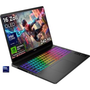 OMEN MAX 16-ah0073ng, Gaming-Notebook (schwarz, Intel® Core™ Ultra 7 255HX, NVIDIA GeForce RTX 5070 Ti, 32 GB DDR5, 2 TB (2 TB SSD), Windows 11 Home)