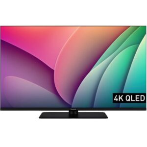 Panasonic TV-55W80AEZ, QLED-Fernseher (139 cm (55 Zoll), schwarz, UltraHD/4K, WLAN, Bluetooth)