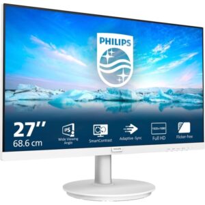 Philips 271V8AW/00, LED-Monitor (68.6 cm (27 Zoll), weiß, FullHD, IPS, Adaptive-Sync, HDMI, Lautsprecher)