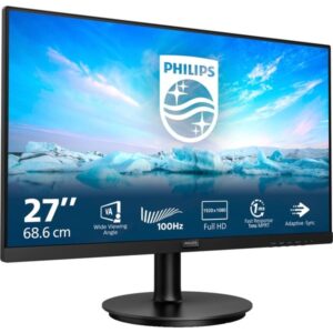Philips 271V8LAB/00, LED-Monitor (68.6 cm (27 Zoll), schwarz, FullHD, VA, Adaptive-Sync, HDMI, Lautsprecher, 100Hz Panel)
