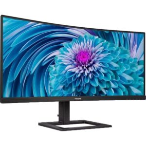 Philips 346E2CUAE/00, LED-Monitor (86 cm (34 Zoll), schwarz, WQHD, VA, AMD Free-Sync, 100Hz Panel)