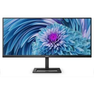 Philips 346E2LAE/00, LED-Monitor (86.36 cm (34 Zoll), schwarz, WQHD, VA, AMD Free-Sync, USB, HDMI, DisplayPort, USB-C, 100Hz Panel)