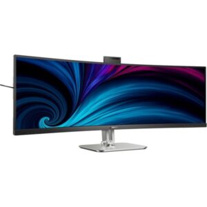 Philips 49B2U5900CH/00, LED-Monitor (124 cm (48.8 Zoll), schwarz/silber, DisplayPort, HDMI, Adaptive-Sync, USB-C, Curved, Webcam, HDR)
