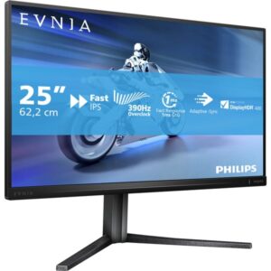 Philips Evnia 25M2N5200U, Gaming-Monitor (62.2 cm (24.5 Zoll), anthrazit, FullHD, IPS, Adaptive-Sync, 390Hz Panel)