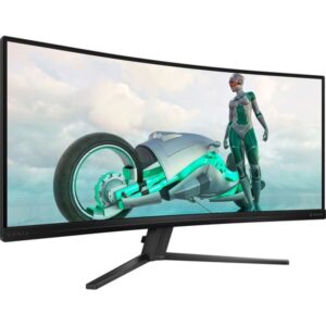 Philips Evnia 34M2C3500L, Gaming-Monitor (86.4 cm (34 Zoll), dunkelgrau, WQHD, VA, Curved, HDMI, DisplayPort, HDR, 180Hz Panel)