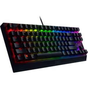 Razer Blackwidow V3 Tenkeyless, Gaming-Tastatur (schwarz, DE-Layout, Razer Green)