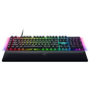 Razer Blackwidow V4, Gaming-Tastatur (schwarz, DE-Layout, Razer Yellow)