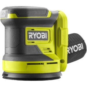 Ryobi ONE+ Akku-Exzenterschleifer RROS18-0, 18Volt (grün/schwarz, ohne Akku und Ladegerät)