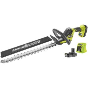 Ryobi ONE+ Akku-Heckenschere RY18HT45A-120, 18Volt (grün/schwarz, Li-Ionen Akku 2,0Ah)