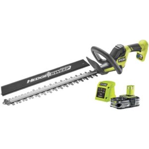 Ryobi ONE+ Akku-Heckenschere RY18HT50A-125, 18Volt (grün/schwarz, Li-Ionen Akku 2,5Ah)