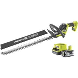 Ryobi ONE+ Akku-Heckenschere RY18HT55A-140, 18Volt (grün/schwarz, Li-Ionen Akku 4,0Ah)