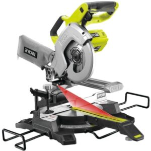 Ryobi ONE+ Akku-Kapp-und Gehrungssäge R18MS216-0, 18Volt (grün/schwarz, ohne Akku und Ladegerät)