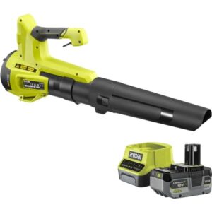Ryobi ONE+ Akku-Laubgebläse RY18BLB-140, 18Volt, Laubbläser (grün/schwarz, Li-Ionen Akku 4,0Ah)