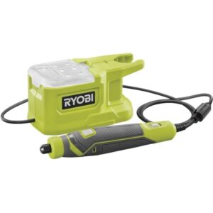 Ryobi ONE+ Akku-Rotationswerkzeug RRT18-0, 18Volt, Geradschleifer (grün/schwarz, ohne Akku und Ladegerät)