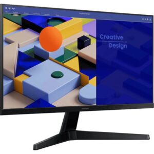 SAMSUNG Essential S24D304GAU, LED-Monitor (60.4 cm (23.8 Zoll), schwarz, FullHD, IPS, HDMI, VGA, 100Hz Panel)