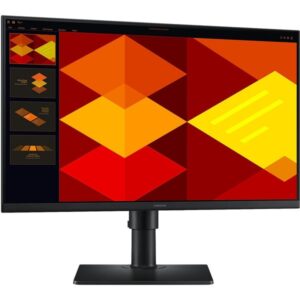 SAMSUNG Essential S24D402GAU, LED-Monitor (60 cm (24 Zoll), schwarz, FullHD, IPS, USB-Hub, DP, HDMI, 100Hz Panel)