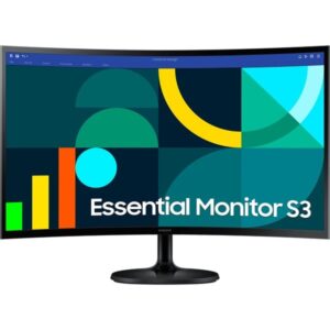 SAMSUNG Essential S36GD S27D364GAU, LED-Monitor (68 cm (27 Zoll), schwarz, FullHD, VA, Curved, 100Hz Panel)