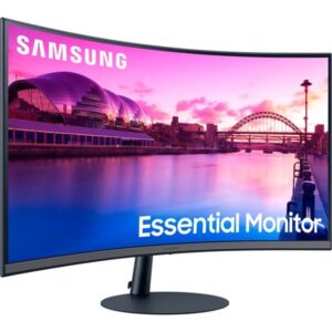 SAMSUNG Essential S39C S27C390EAU, LED-Monitor (68 cm (27 Zoll), schwarz, FullHD, AMD Free-Sync, Curved)