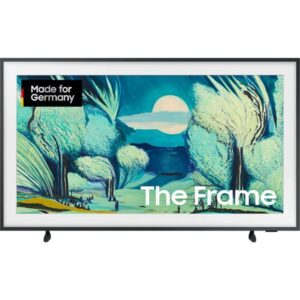 SAMSUNG GQ43LS03FAUXZG The Frame, QLED-Fernseher (108 cm (43 Zoll), schwarz, UltraHD/4K, Vision AI, Austauschbare Rahmen, One Connect Box)