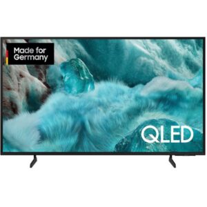 SAMSUNG GQ55Q7F2AUXZG, QLED-Fernseher (138 cm (55 Zoll), schwarz, UltraHD/4K, WLAN, Bluetooth, Tripple Tuner)