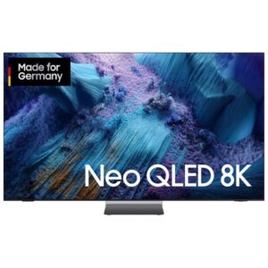 SAMSUNG GQ65QN990FTXZG Neo-QLED 8K Vision AI, QLED-Fernseher (163 cm (65 Zoll), schwarz, 8K/FUHD, Mini-LED, Entspiegelt, Art Store, Wireless One Connect Box, 100Hz Panel)