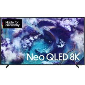 SAMSUNG GQ75QN900FTXZG Neo-QLED 8K Vision AI, QLED-Fernseher (189 cm (75 Zoll), schwarz, 8K/FUHD, Mini-LED, Twin Tuner, Entspiegelt, Art Store, 100Hz Panel)