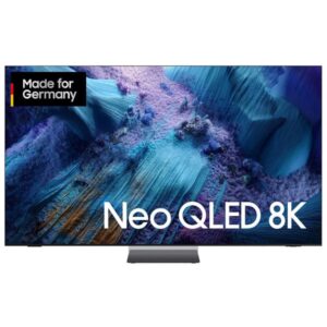SAMSUNG GQ75QN990FTXZG Neo-QLED 8K Vision AI, QLED-Fernseher (189 cm (75 Zoll), schwarz, 8K/FUHD, Mini-LED, Entspiegelt, Art Store, Wireless One Connect Box, 100Hz Panel)