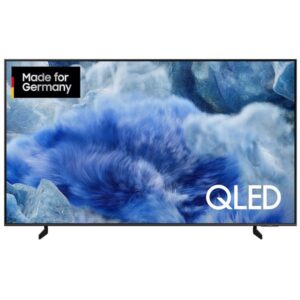 SAMSUNG GQ85Q8FAAUXZG, QLED-Fernseher (214 cm (85 Zoll), schwarz/grau, UltraHD/4K, Tripple Tuner, PVR)