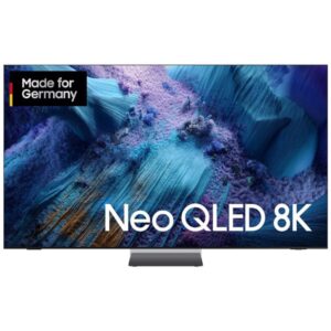 SAMSUNG GQ85QN990FTXZG Neo-QLED 8K Vision AI, QLED-Fernseher (214 cm (85 Zoll), schwarz, 8K/FUHD, Mini-LED, Entspiegelt, Art Store, Wireless One Connect Box, 100Hz Panel)