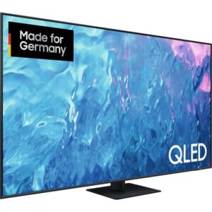 SAMSUNG GQ-85Q70C, QLED-Fernseher (214 cm (85 Zoll), titan, UltraHD/4K, HDMI 2.1, Twin Tuner, 100Hz Panel)