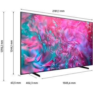 SAMSUNG GU-98DU9079, LED-Fernseher (249 cm (98 Zoll), schwarz/graphit, UltraHD/4K, WLAN, Bluetooth, HDR10+, 120Hz Panel)