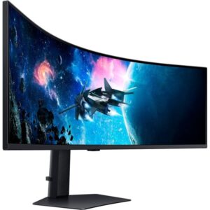SAMSUNG Odyssey G95C S49CG954EU, Gaming-Monitor (124 cm (49 Zoll), schwarz, DQHD,VA, AMD Free-Sync Premium Pro, HDMI, DisplayPort, 240Hz Panel)