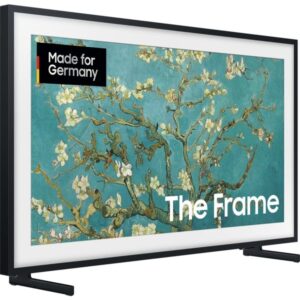 SAMSUNG The Frame GQ-32LS03C, QLED-Fernseher (80 cm (32 Zoll), schwarz, Full HD, HDR 10+, SmartTV, HD+)