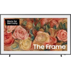 SAMSUNG The Frame GQ-65LS03D, QLED-Fernseher (163 cm (65 Zoll), schwarz, UltraHD/4K, SmartTV, Art Mode, One Connect Box, 120Hz Panel)