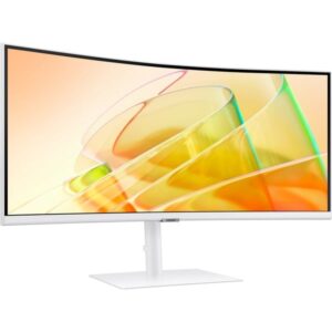 SAMSUNG ViewFinity S65TC S34C650TAU, LED-Monitor (86.4 cm (34 Zoll), weiß, UWQHD, VA, Curved, AMD Free-Sync, Thunderbolt 4.0, 100Hz Panel)