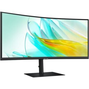SAMSUNG ViewFinity S65UC S34C652UAU, LED-Monitor (86 cm (34 Zoll), schwarz, UWQHD, VA, Curved, AMD Free-Sync, HDMI, DP, USB-C, 100Hz Panel)