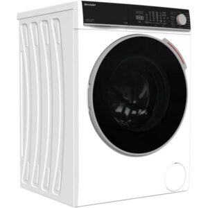 SHARP ES-WNFL914CWDA-DE, Waschmaschine (weiß, Advanced Inverter Motor)