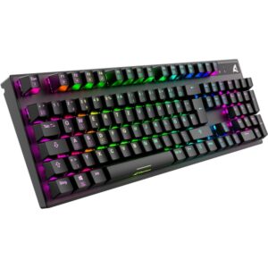 Sharkoon SKILLER SGK20, Gaming-Tastatur (schwarz, DE-Layout, Huano Red)