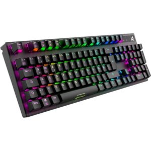Sharkoon SKILLER SGK20, Gaming-Tastatur (schwarz, DE-Layout, Huano Brown)