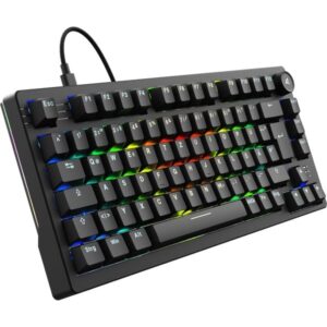 Sharkoon SKILLER SGK25, Gaming-Tastatur (schwarz, DE-Layout, Huano Red)