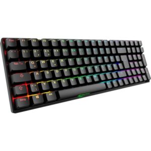Sharkoon SKILLER SGK50 S2, Gaming-Tastatur (schwarz, DE-Layout, Gateron Brown)