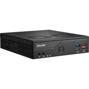 Shuttle XPC slim DH770, Barebone (schwarz, ohne Betriebssystem)